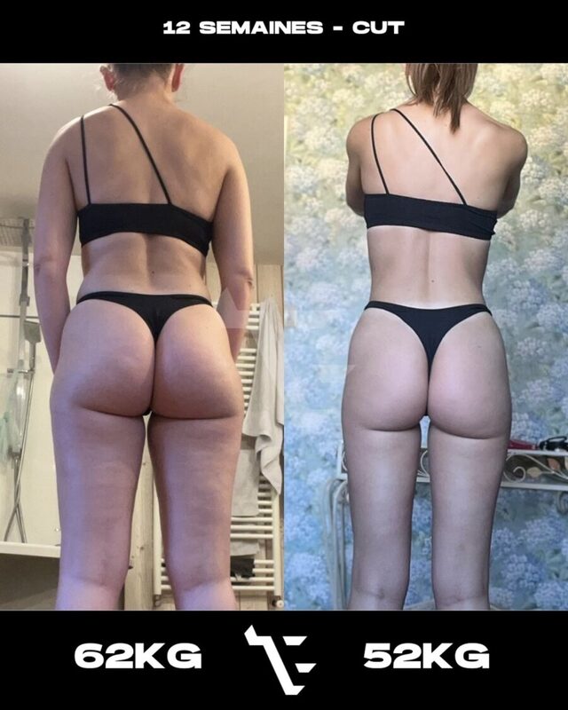 Transformation Team FitBrothers — Laura, 12 semaines de cut (62 à 52 kg)